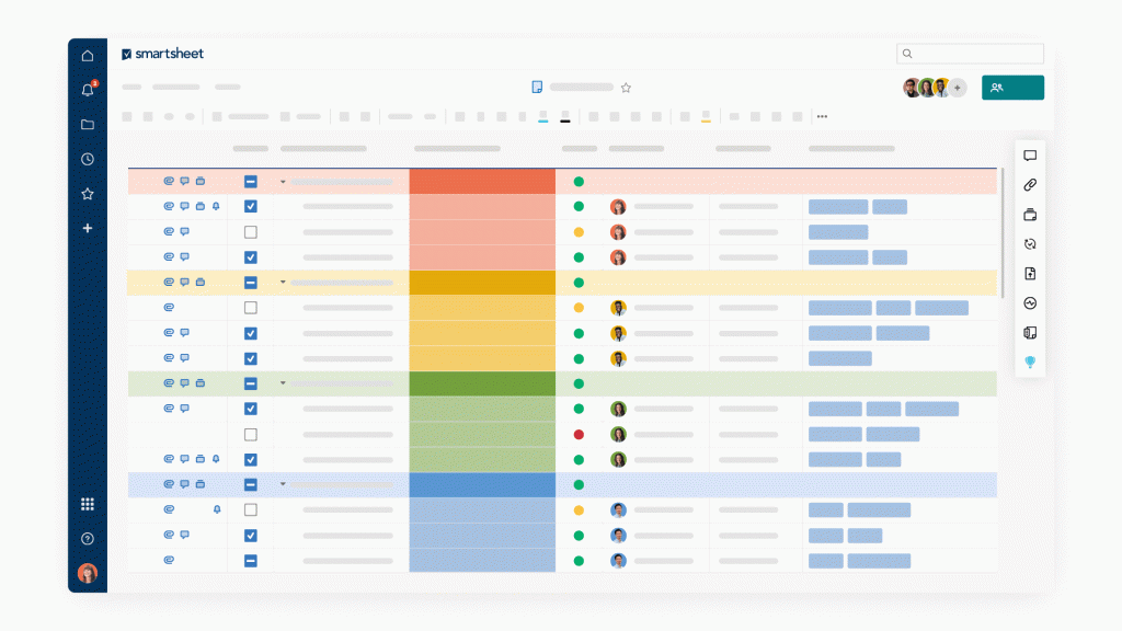 SmartSheet for Projects 2 SmartSheet Views