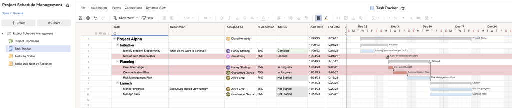 SmartSheet for Projects 1 image