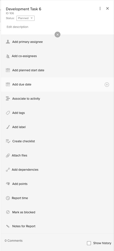 Customisable fields within a Kanban Board
